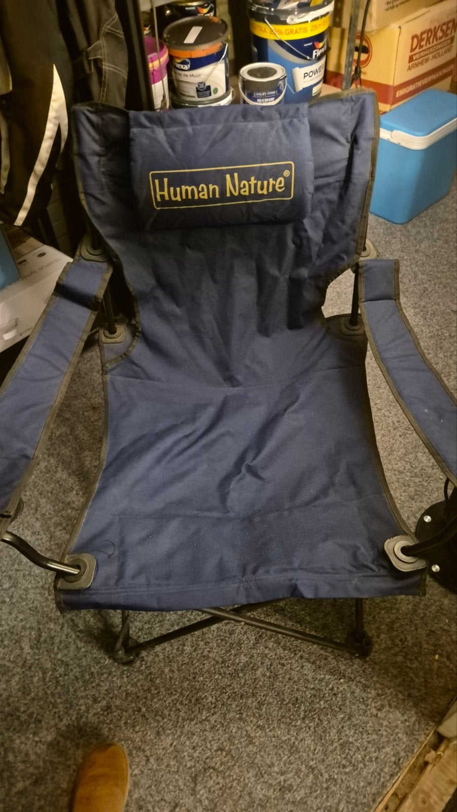 campingstoel Human Nature opvouwbaar, Ophalen, Zo goed als nieuw, Campingstoel