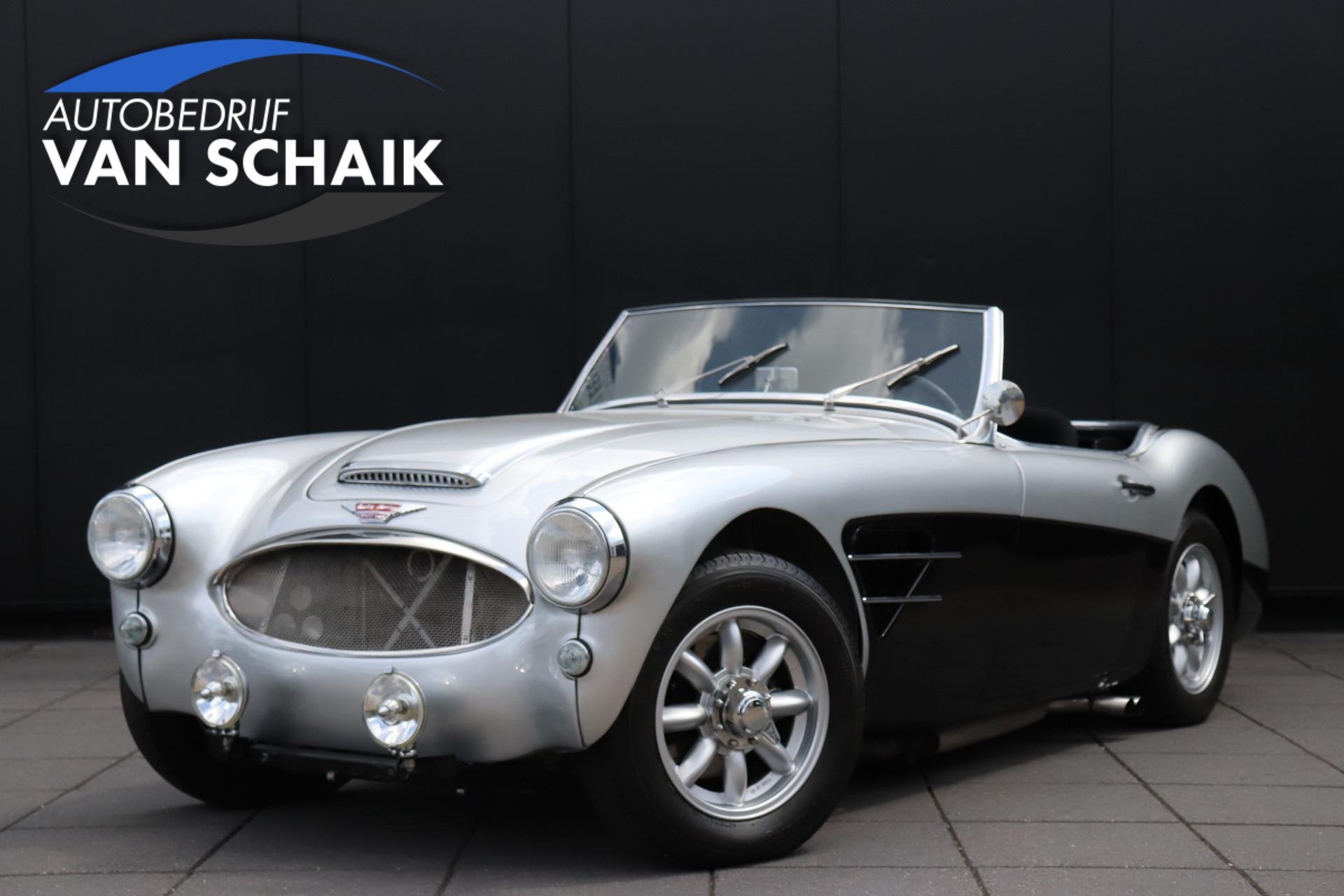 Austin Healey Austin 3000 KMII, Auto's, Oldtimers, Metallic lak, Zwart, Cabriolet, Origineel Nederlands
