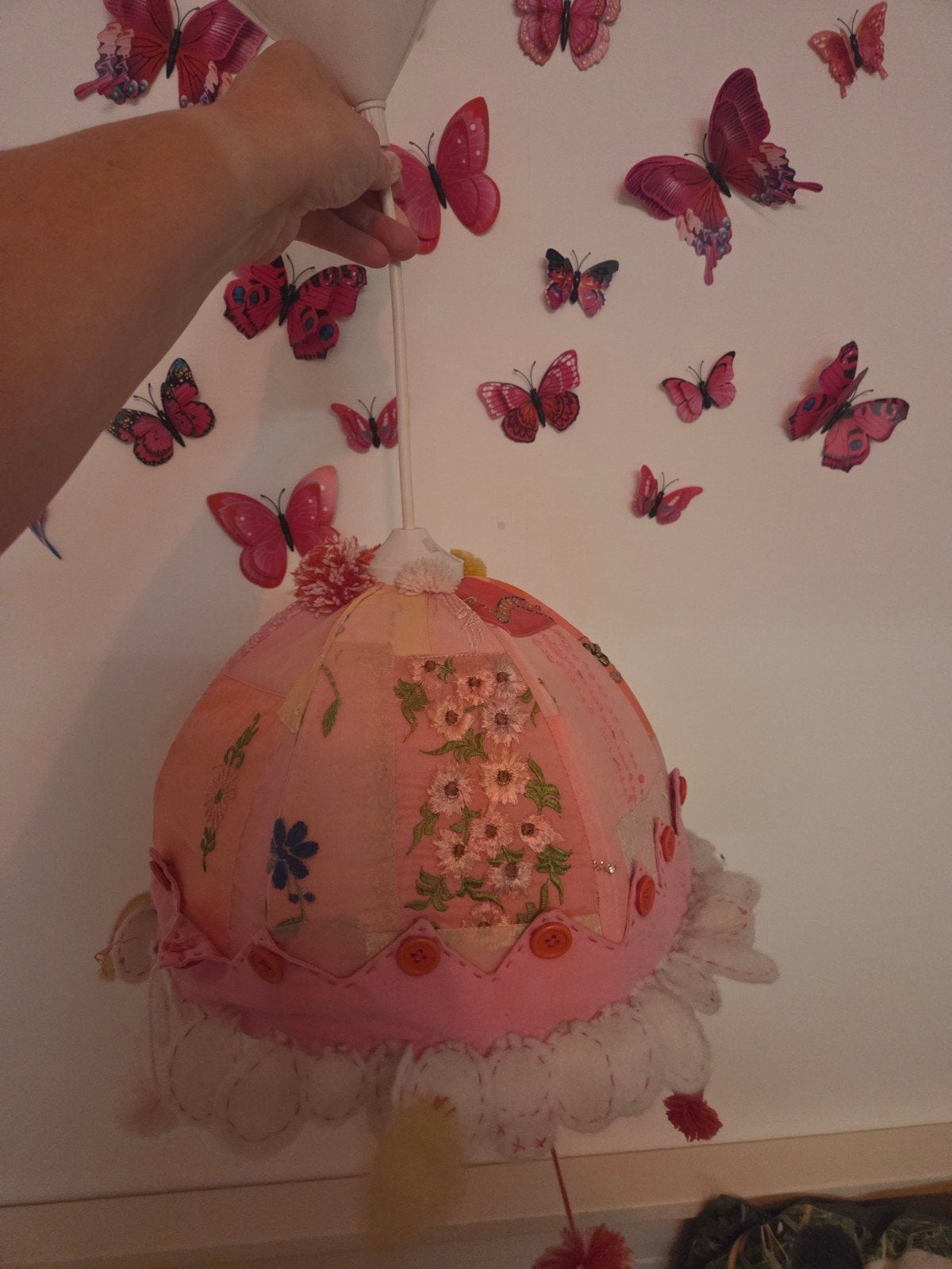 Lamp slaapkamer meisjes, Ophalen