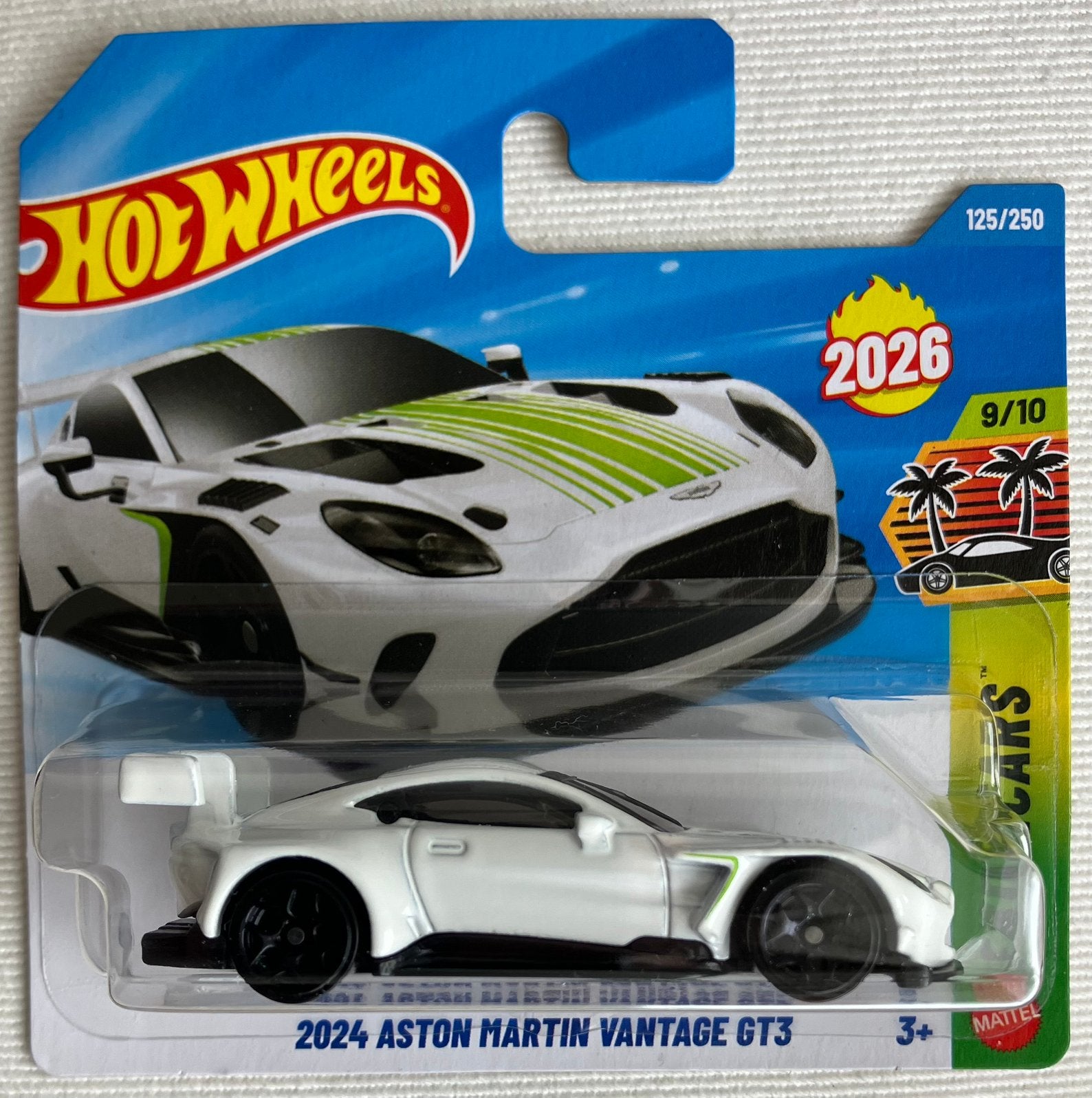 Hot Wheels 2024 Aston Martin Vantage GT3 Hotwheels, Ophalen of Verzenden, Nieuw, Auto