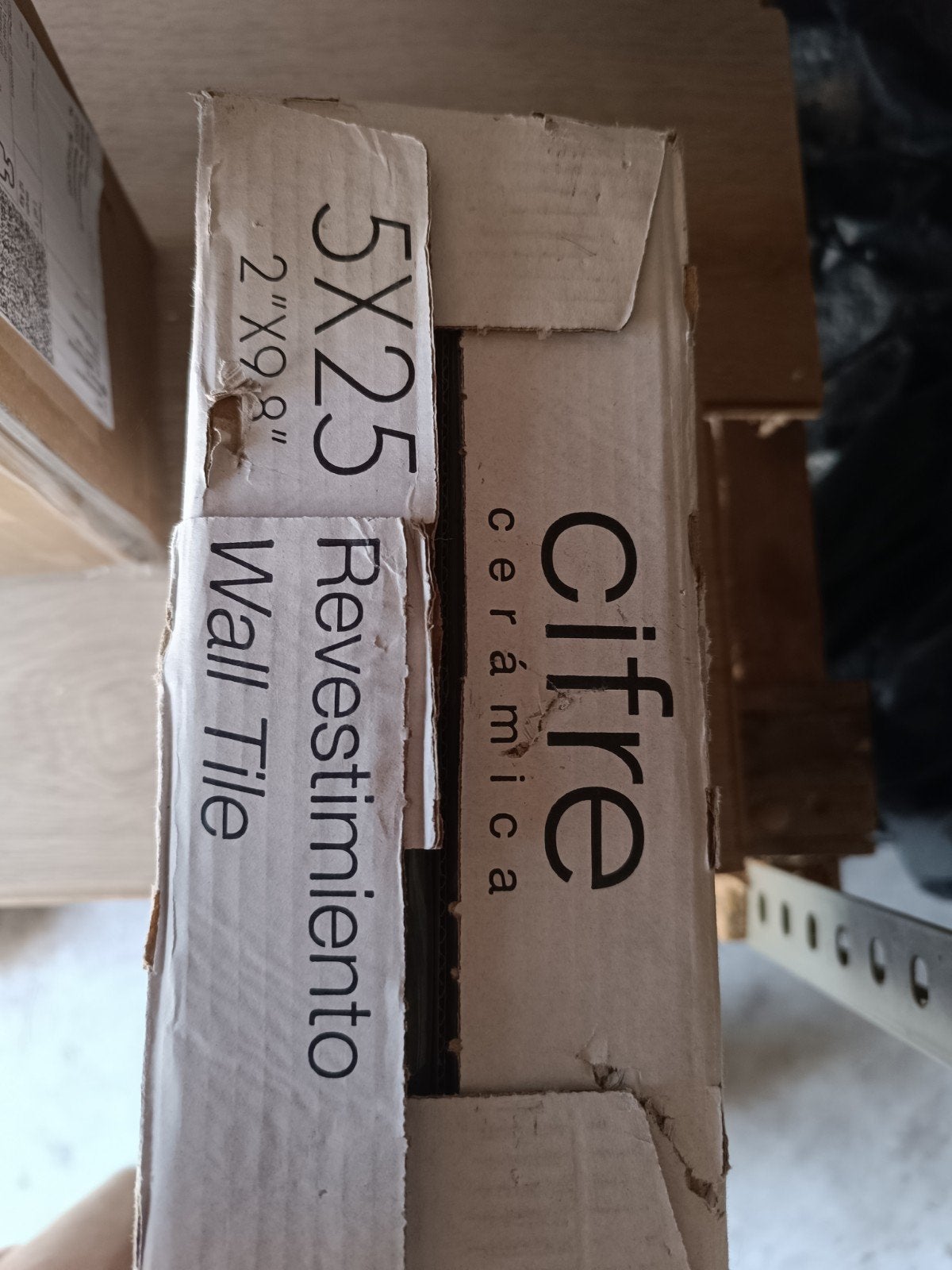 Cifre Cerámica Wandtegels 5x25 cm - Groen, Doe-het-zelf en Verbouw, Ophalen, Nieuw, Minder dan 20 cm, 20 tot 40 cm