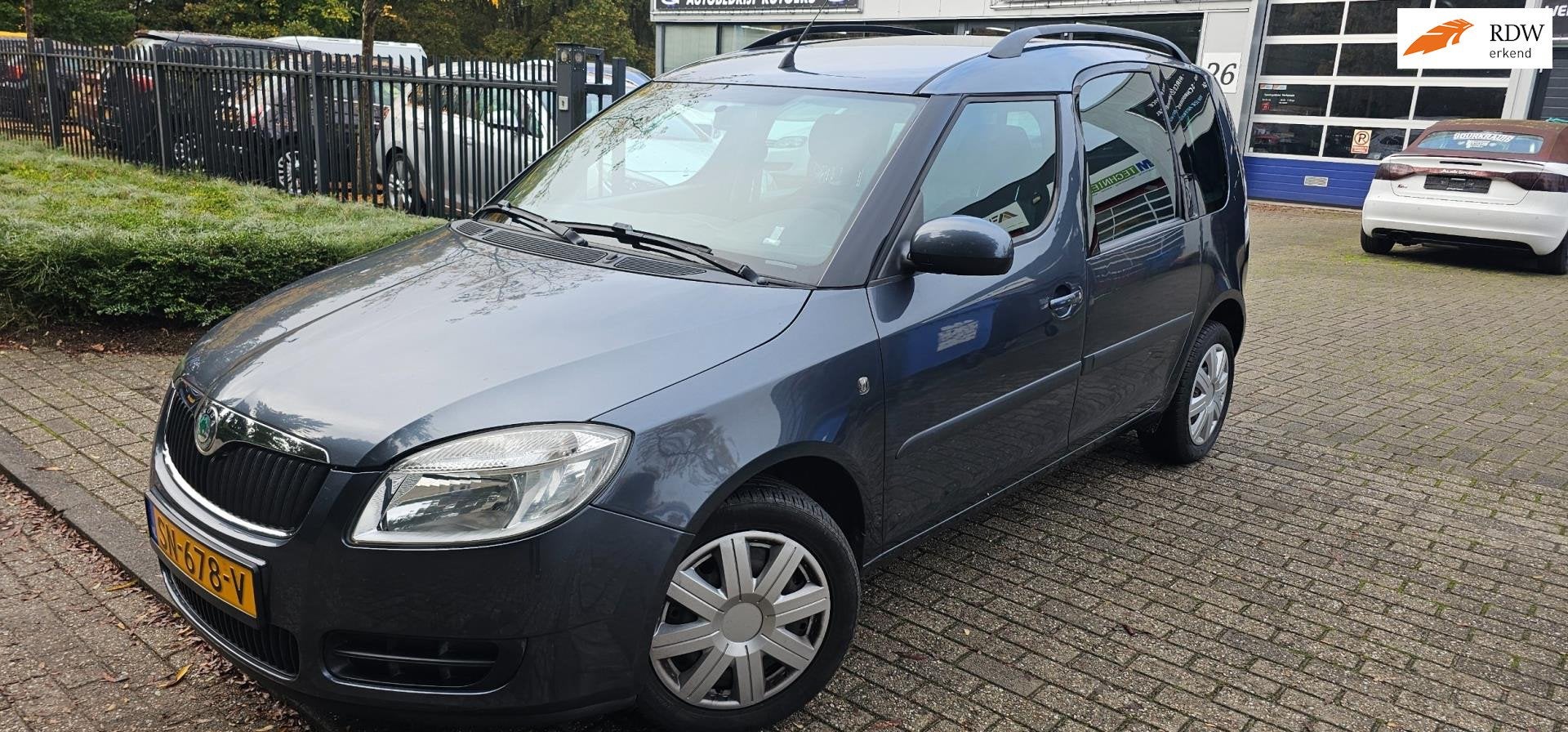 Skoda Roomster 1.2 Go, Auto's, Voorwielaandrijving, Gebruikt, 49 €/maand, Bedrijf