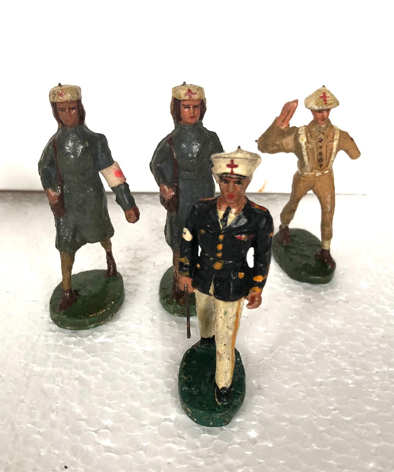 11 Elastolin miniaturen j40/45, Ophalen of Verzenden, Nederland