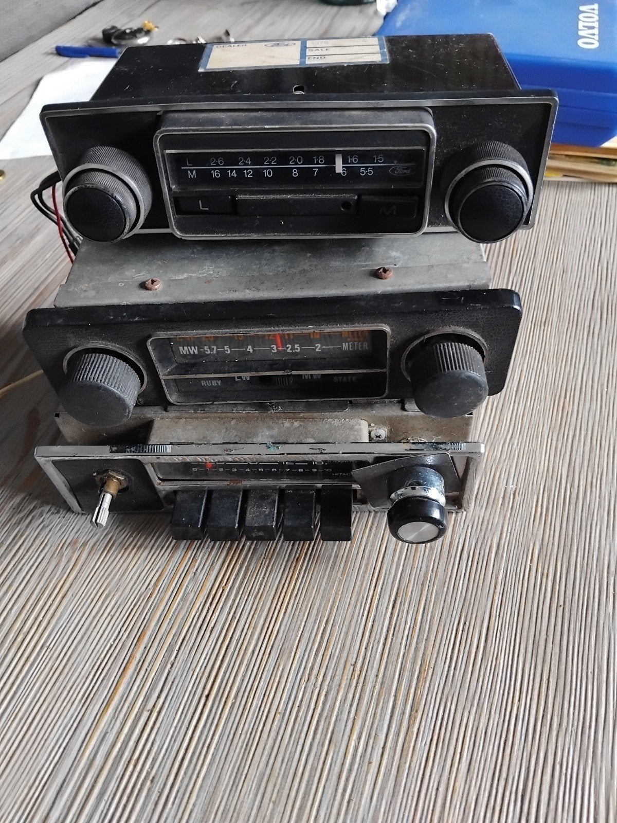3 autoradio s, Auto diversen, Ophalen of Verzenden, Gebruikt