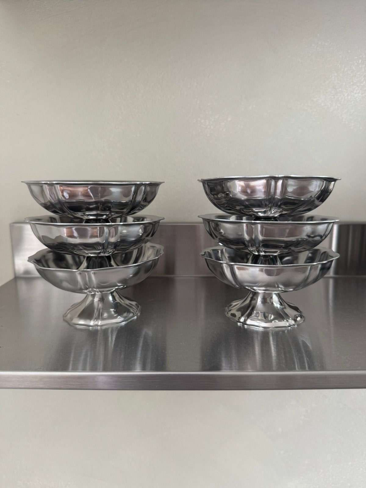 Guy Degrenne ijscoupe set, Ophalen of Verzenden