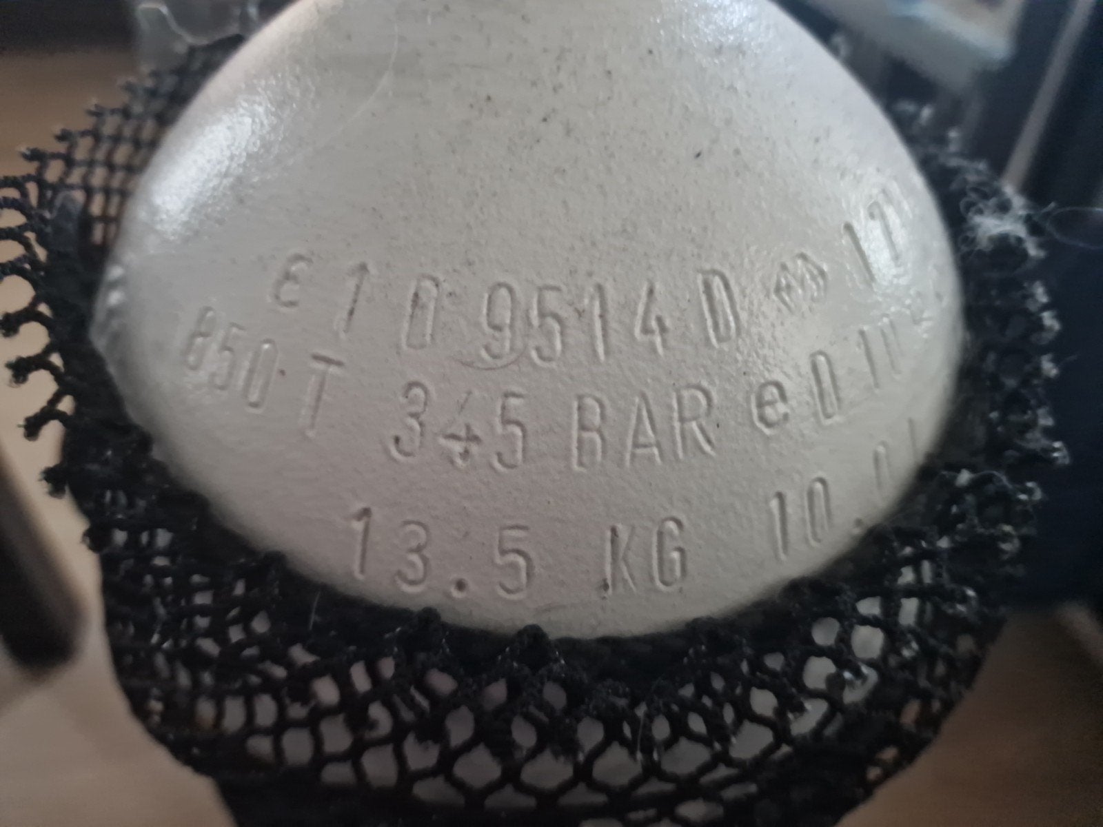 Duikfles 12ltr 200bar, Watersport en Boten, Ophalen, Duikfles