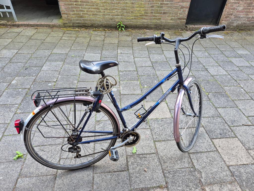 Gazelle stationsfiets met 21 versnellingen, Ophalen, Velgrem, Versnellingen, Gazelle
