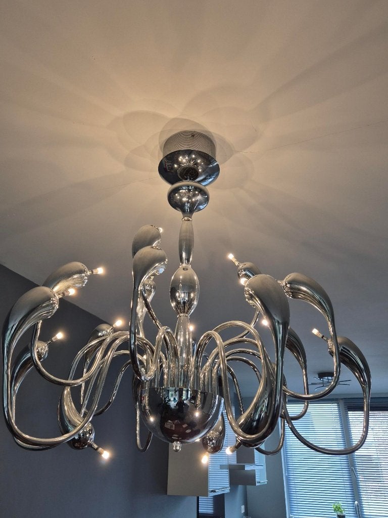 Hanglamp van Eglo, moderne kroonluchter, design, Ophalen, Gebruikt, Metaal