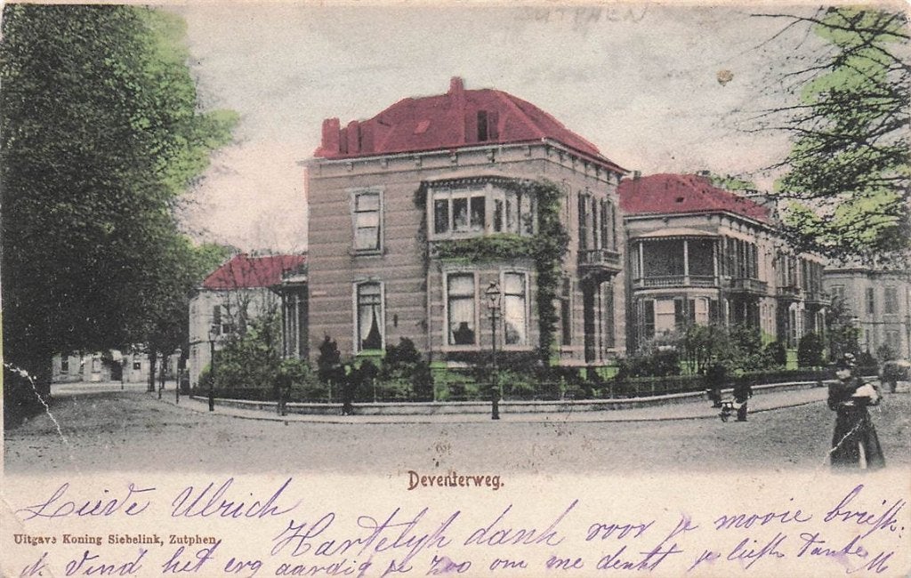 703-346-053 Zutphen Deventerweg, Verzenden, Voor 1920, Gelderland