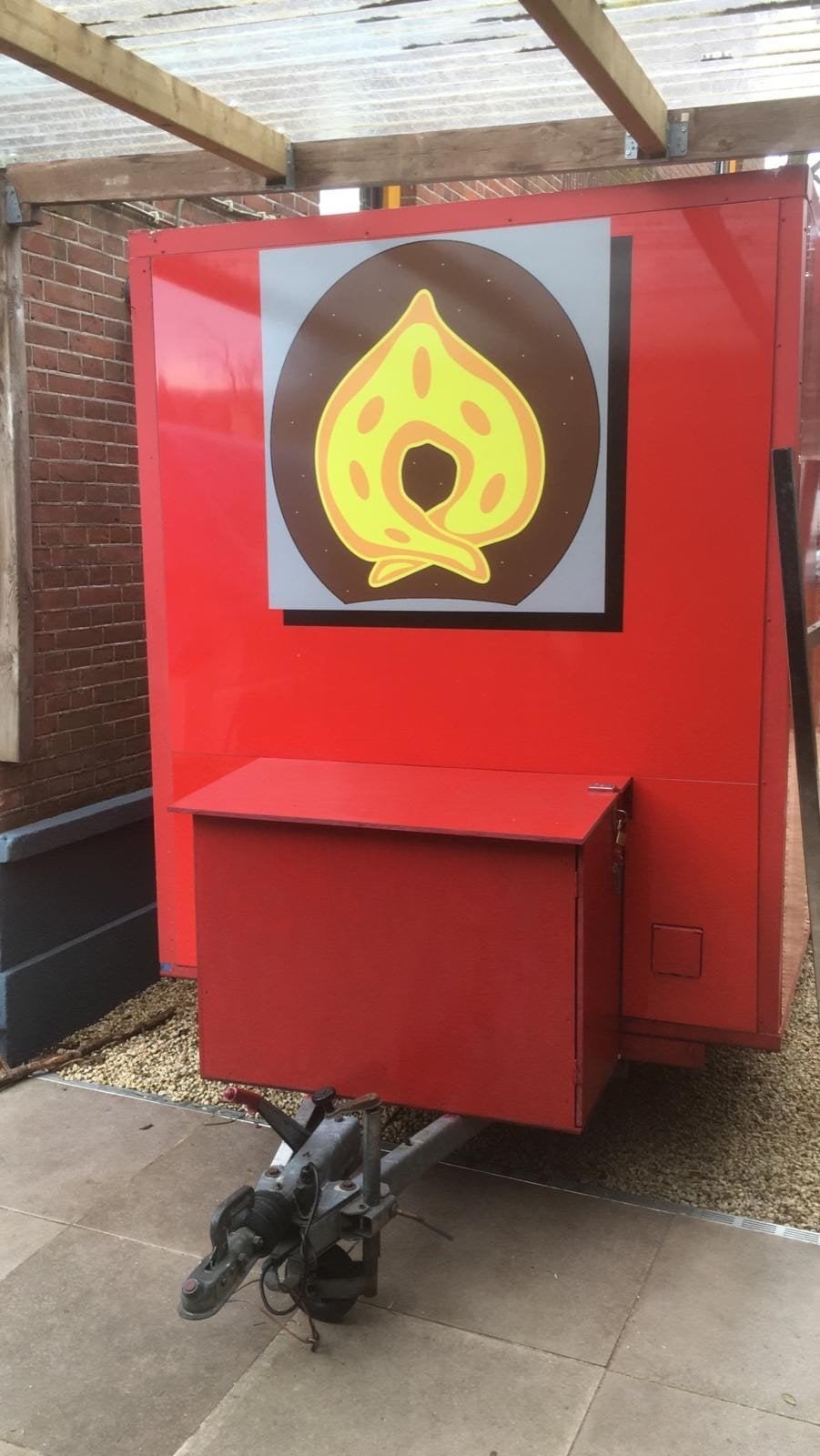 Complete en direct inzetbare foodtruck/verkoopwagen, Ophalen