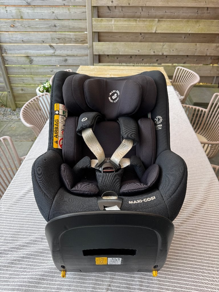 Maxi Cosi Stone Autostoel Authentic Black ISOFIX babyinleg, Kinderen en Baby's, Autostoeltjes, Ophalen, 15 t/m 36 kg, Zo goed als nieuw