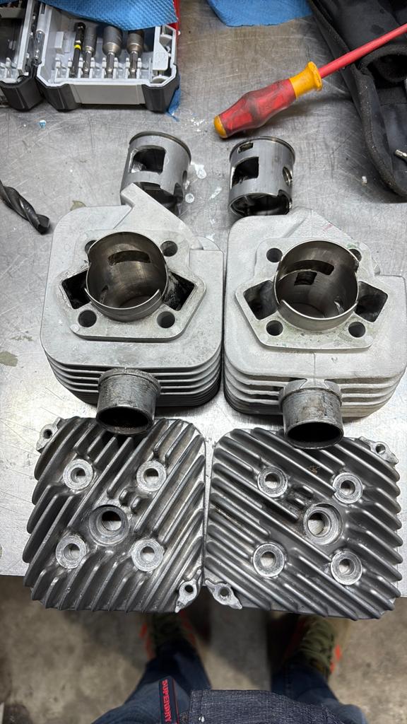 2 60cc geforceerde koelings membraan setjes, Ophalen of Verzenden, Gebruikt, Carburateur