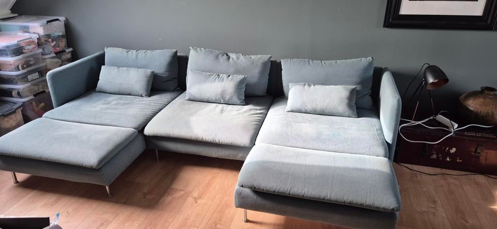 IKEA Söderhamn modulaire bank met 2 chaise longues, Huis en Inrichting, Banken | Bankstellen, Ophalen, 250 tot 300 cm, 75 tot 100 cm