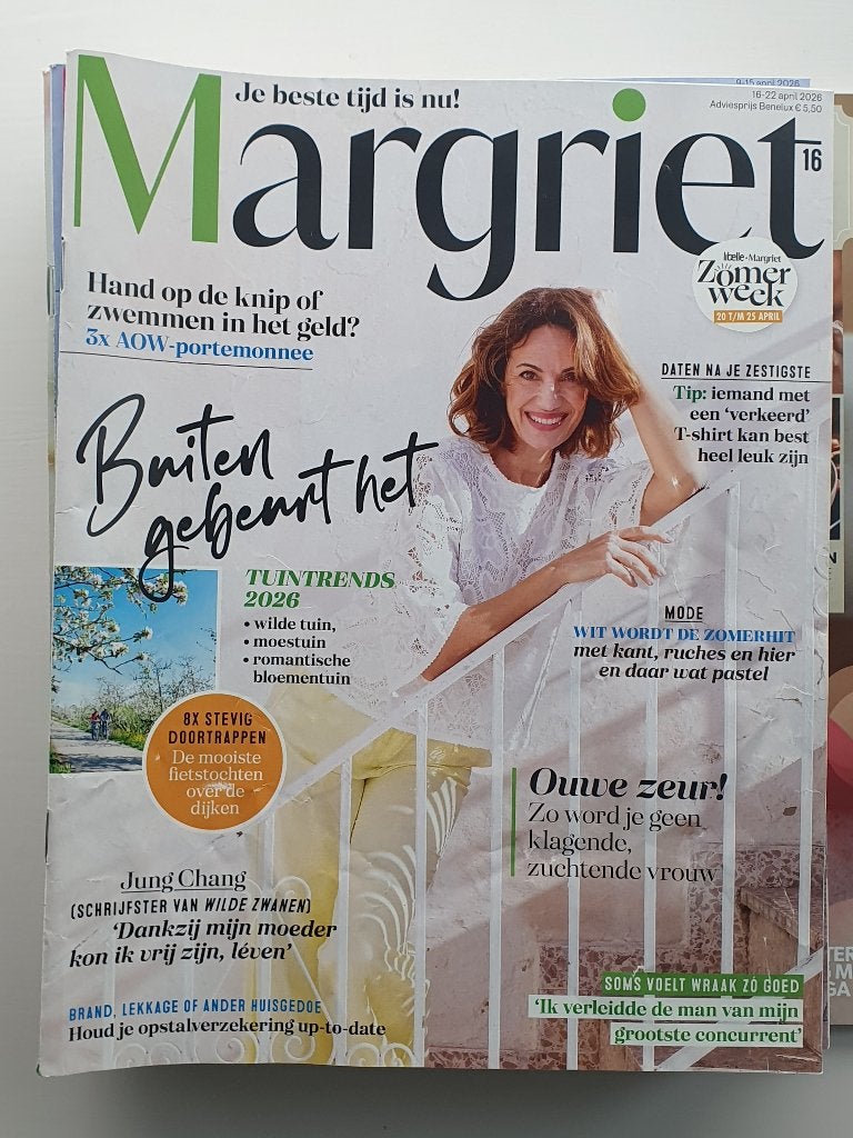 Margriet tijdschrift 14x 2026, Verzenden, Zo goed als nieuw, Damesbladen