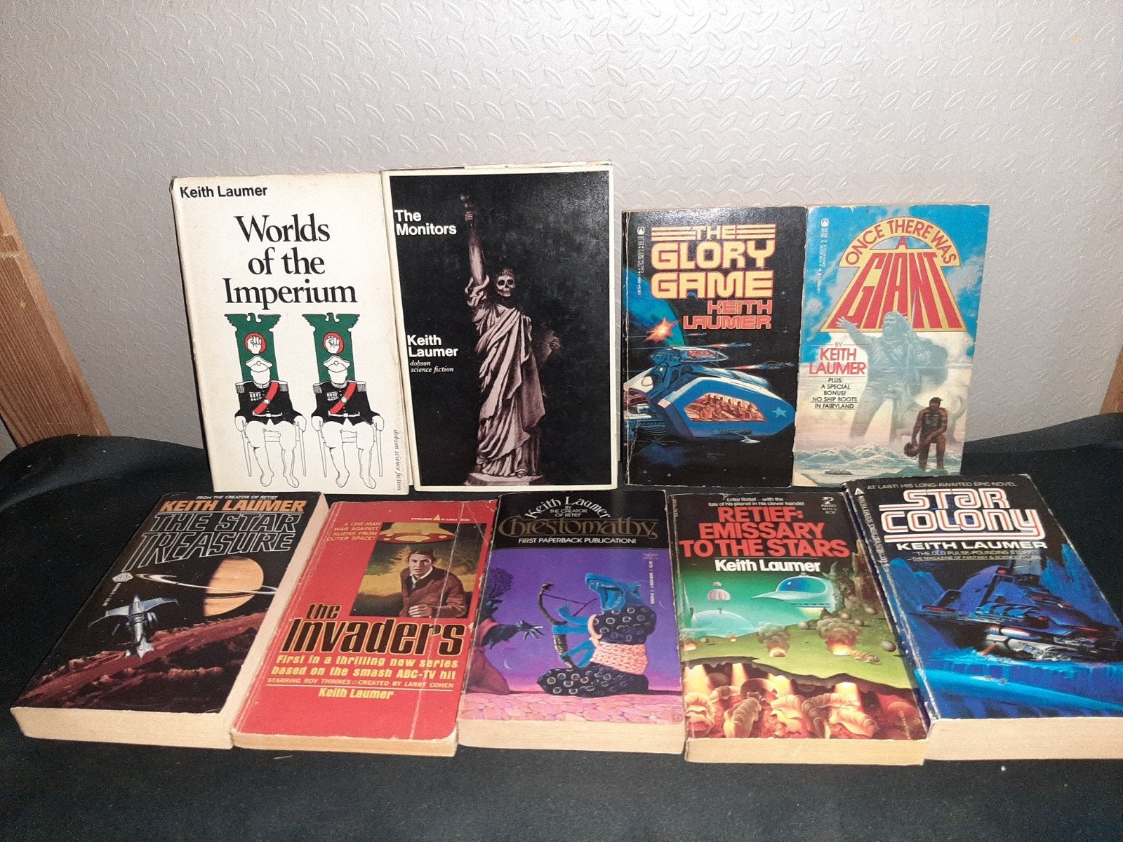 Keith Laumer Sciencefiction Boeken Collectie (9 stuks), Ophalen of Verzenden, Gelezen, Keith Laumer