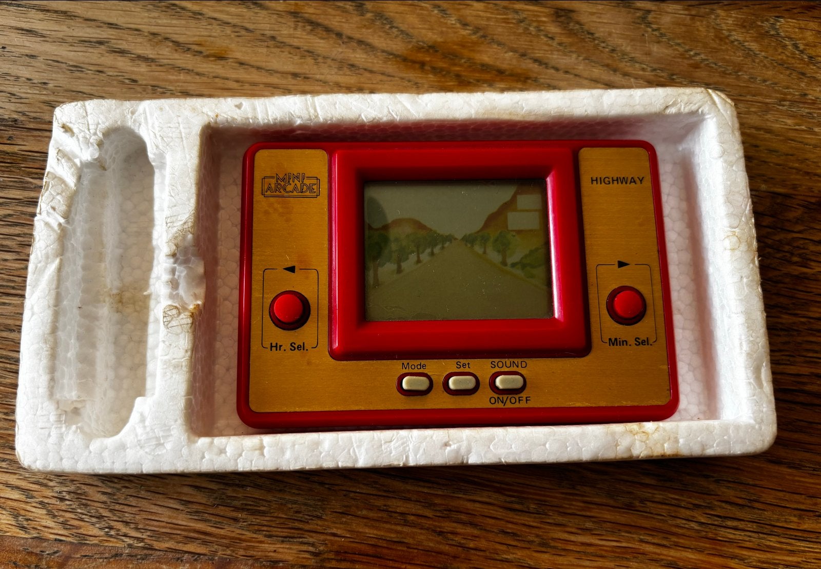 Vintage Mini Arcade Highway Handheld LCD Game, Ophalen of Verzenden, Overige merken, Gebruikt