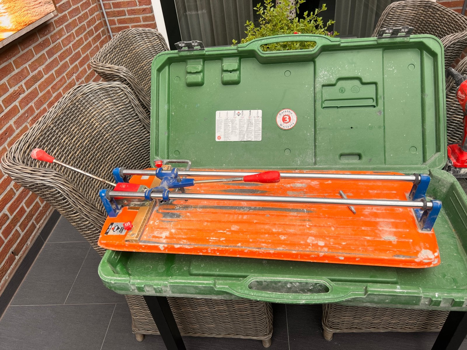 Tegelsnijder Rubi TS60, Ophalen, Gebruikt, Handmatig