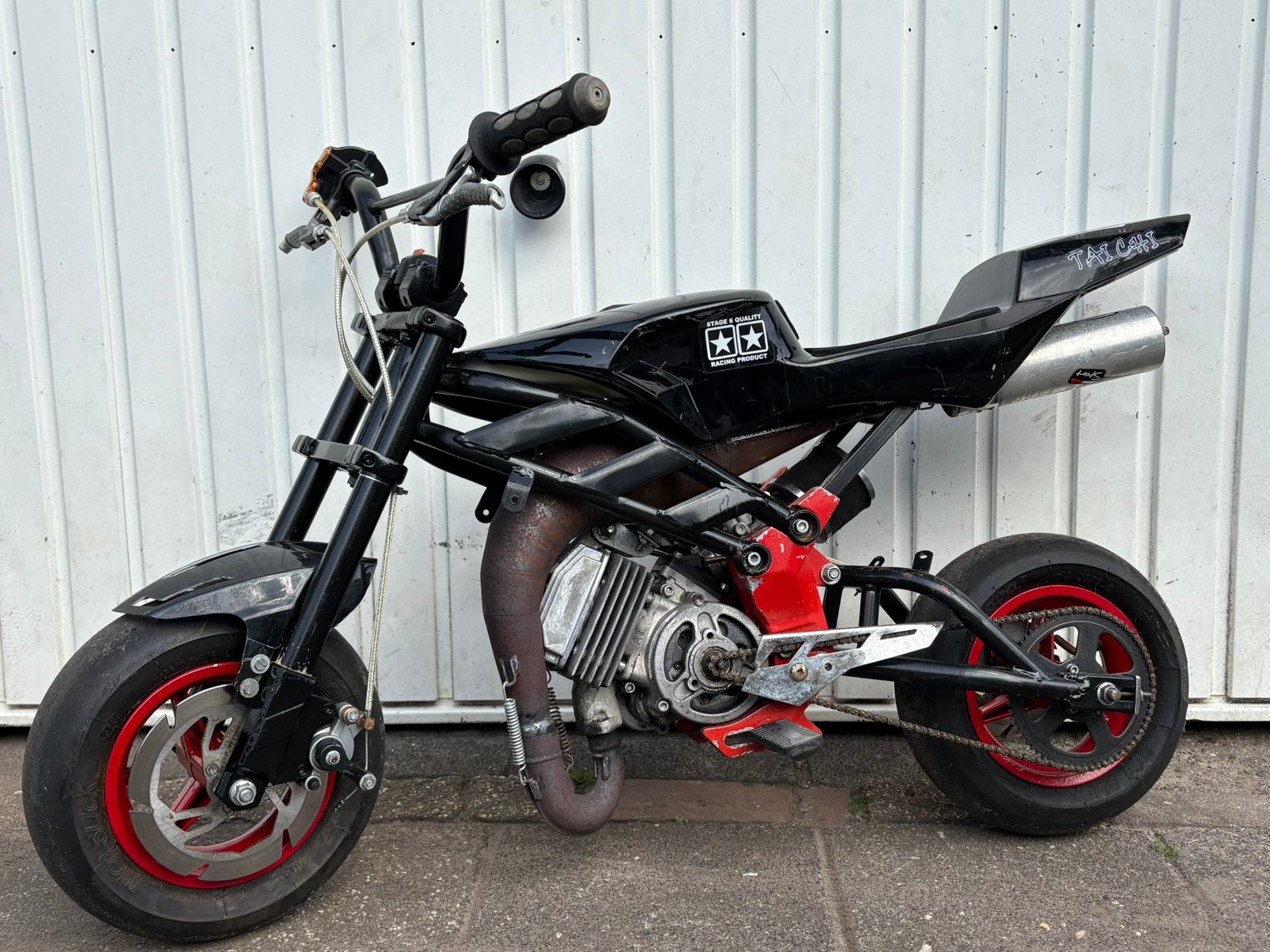 Minibike tai Chi blata polini 39cc, Ophalen, Gebruikt, Overige typen, Schijfrem
