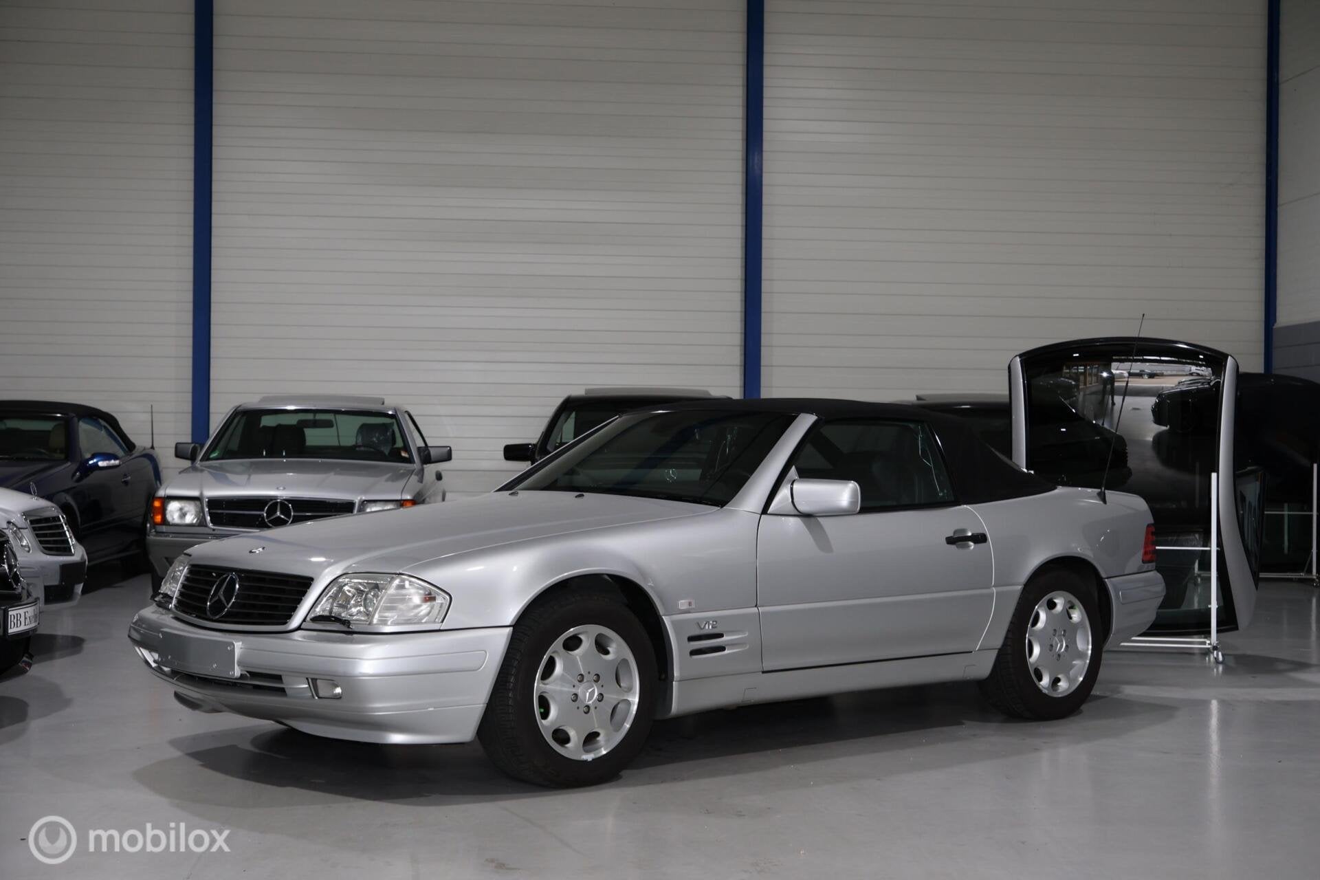 1998 Mercedes SL600 | Pano | 2e eig. | 55 DKM | Orig. Duits, Automaat, Dealer onderhouden, Achterwielaandrijving, Gebruikt