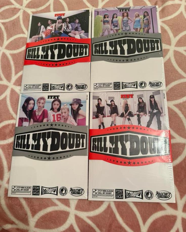 SEALED Itzy Kill My Doubt Album CD, Ophalen of Verzenden, Nieuw, Cd of Plaat
