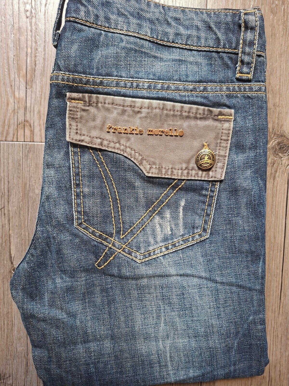 FRANKIE MORELLO jeans W30 L34, Blauw, FRANKIE MORELLO, Nieuw, W32 (confectie 46) of kleiner