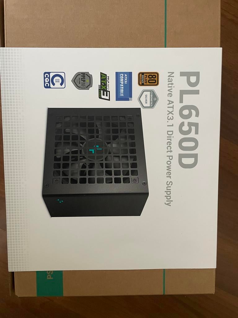 DeepCool PL650D Native ATX3.1 Direct Power Supply, Ophalen of Verzenden, Nieuw