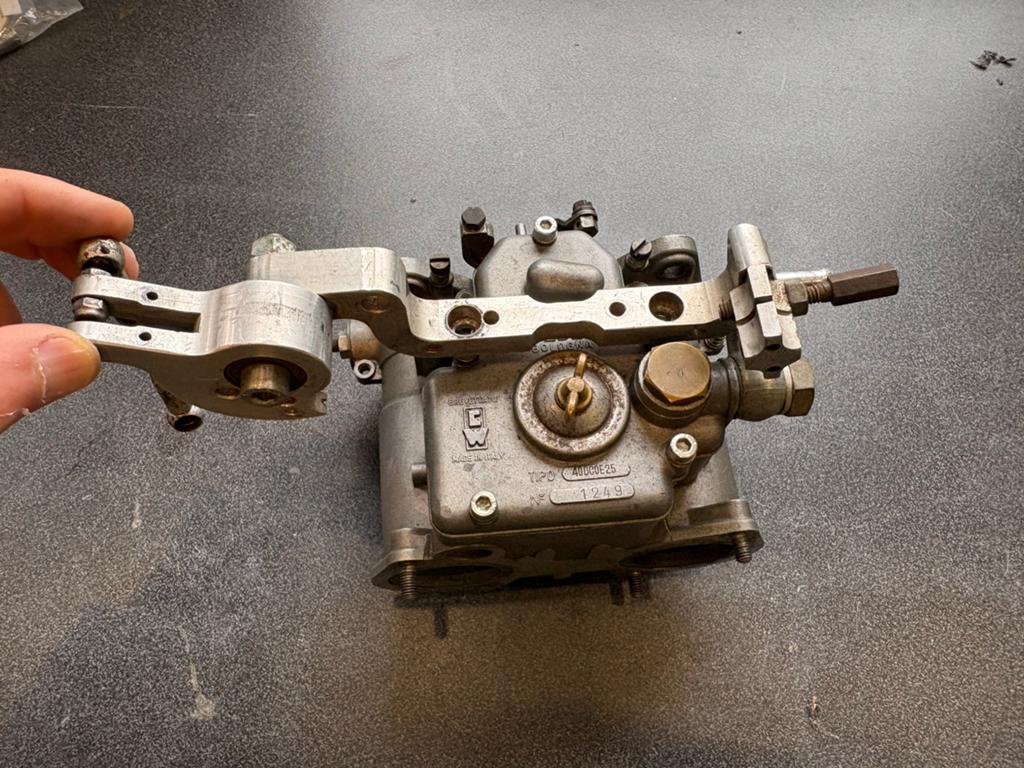 Gasmechnisme weber carburateur, dubbele carburateurs, Auto-onderdelen, Ophalen of Verzenden, Nieuw