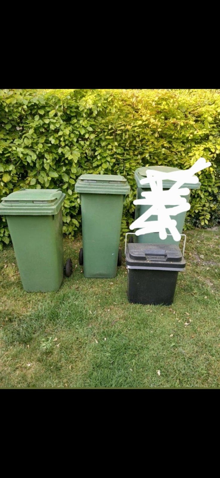 Kliko afvalcontainer 40,120,140, Ophalen of Verzenden, Rond, Kunststof, Minder dan 30 cm
