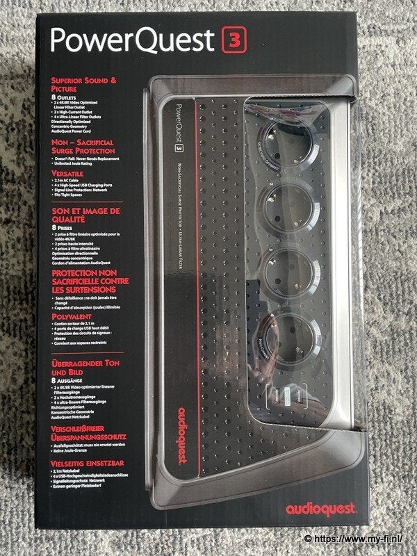 AudioQuest PowerQuest  3, Audio, Tv en Foto, Ophalen of Verzenden, Nieuw, Overige merken