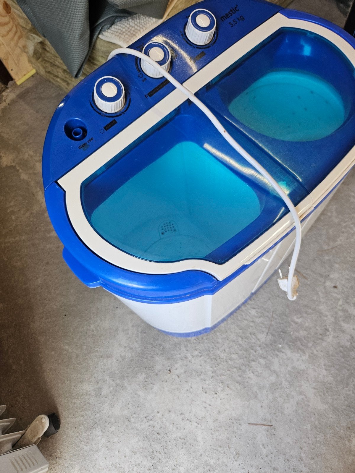 Mestic MW-120 Mini Wasmachine - Compact en Draagbaar, Ophalen, Gebruikt