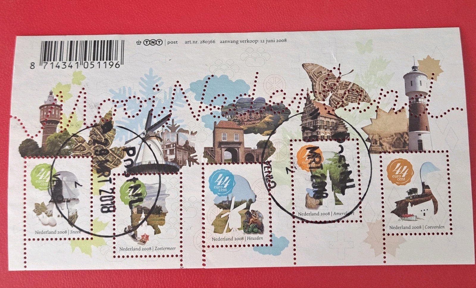 Mooi verzamelvel Mooi Nederland 2008, Ophalen of Verzenden