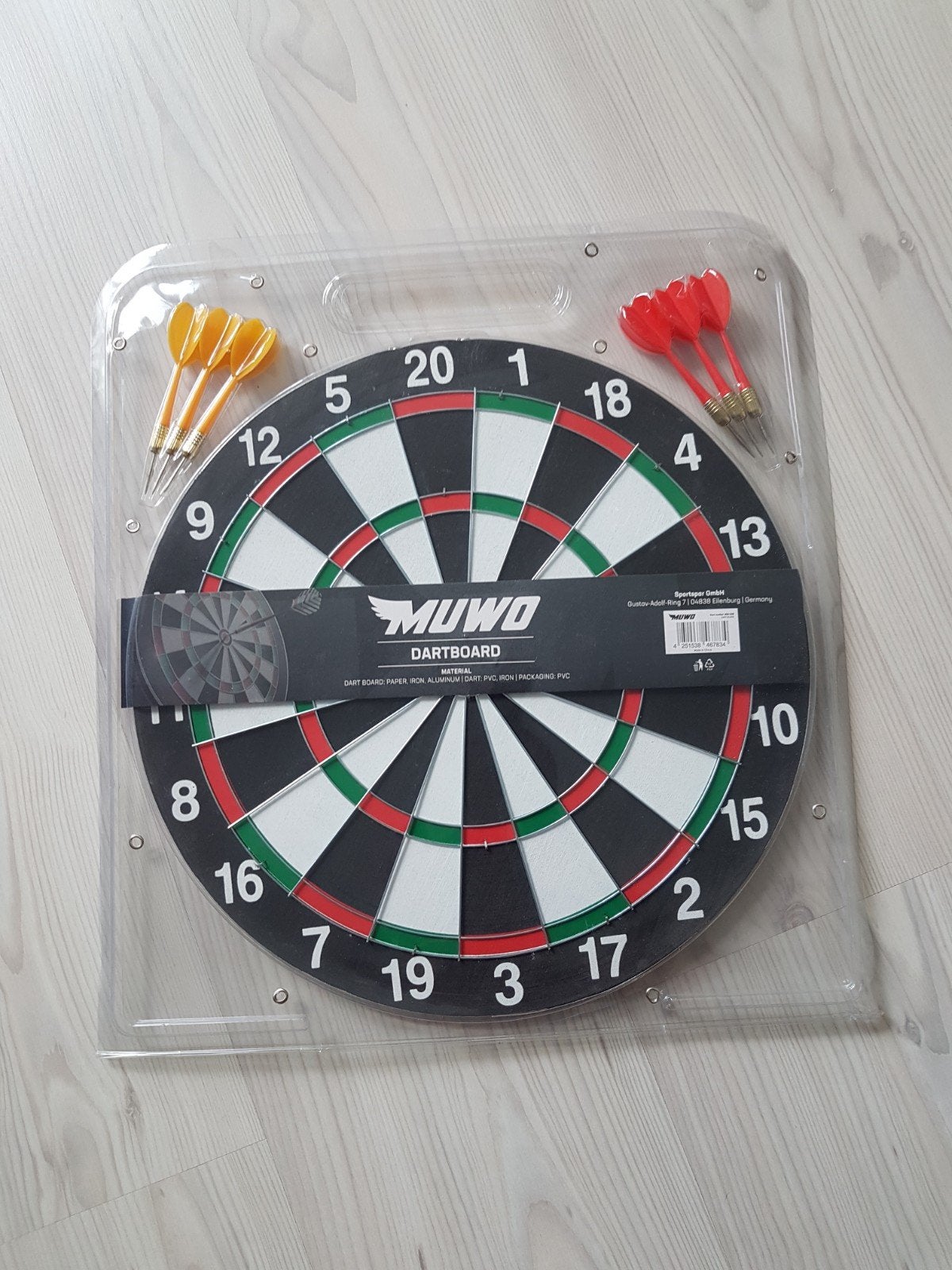Dartset recreatief gebruik, Sport en Fitness, Darts, Ophalen of Verzenden, Nieuw, Dartbord