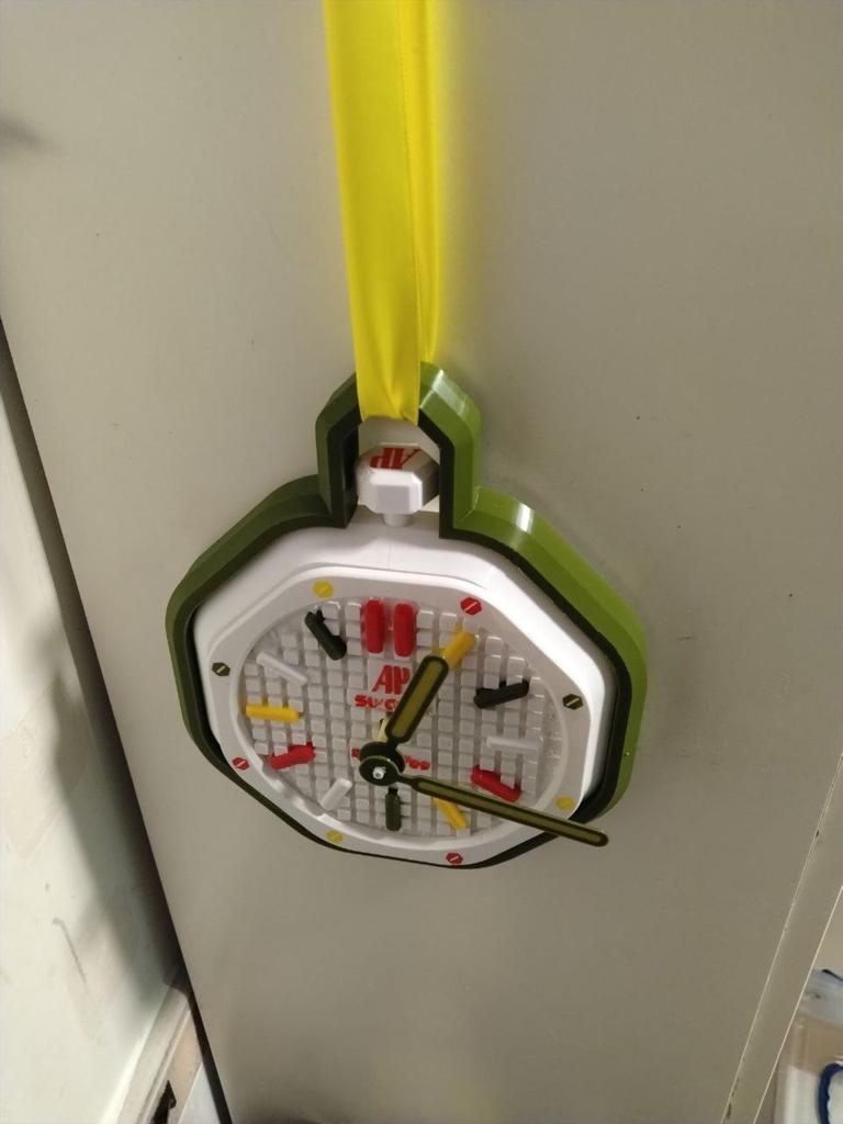 Audemars Piguet x Swatch Royal Pop - Wandklok, Huis en Inrichting, Ophalen of Verzenden, Nieuw, Analoog, Wandklok