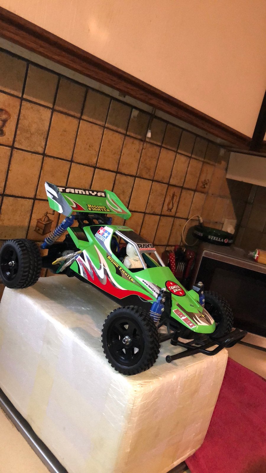 RC Tamiya Rising Fighter ZGAN, Elektro, Auto offroad, Ophalen of Verzenden, Zo goed als nieuw