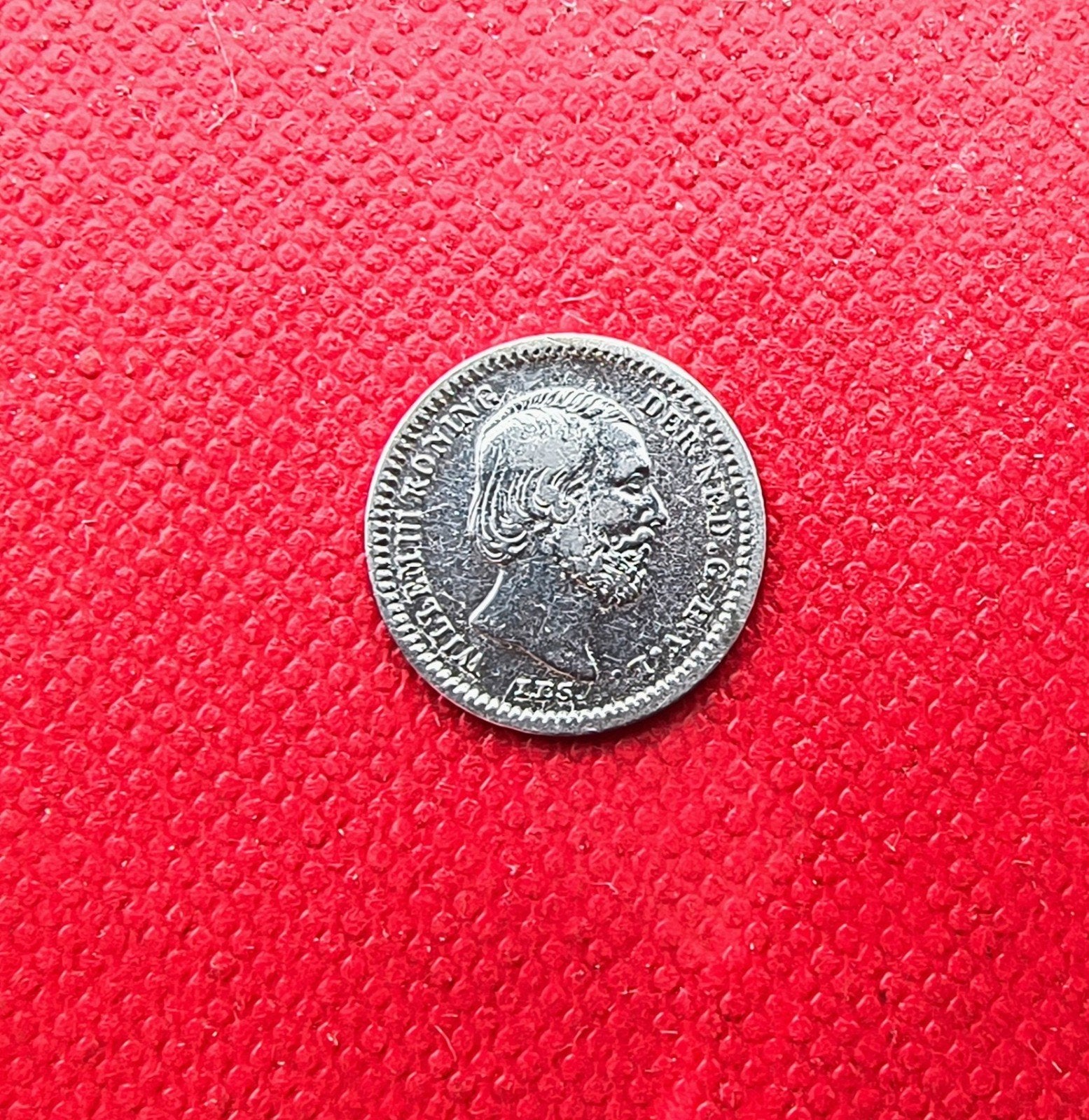 Nederland 5 cents 1850, Postzegels en Munten, Munten | Amerika, Ophalen of Verzenden, Noord-Amerika, Losse munt, Zilver