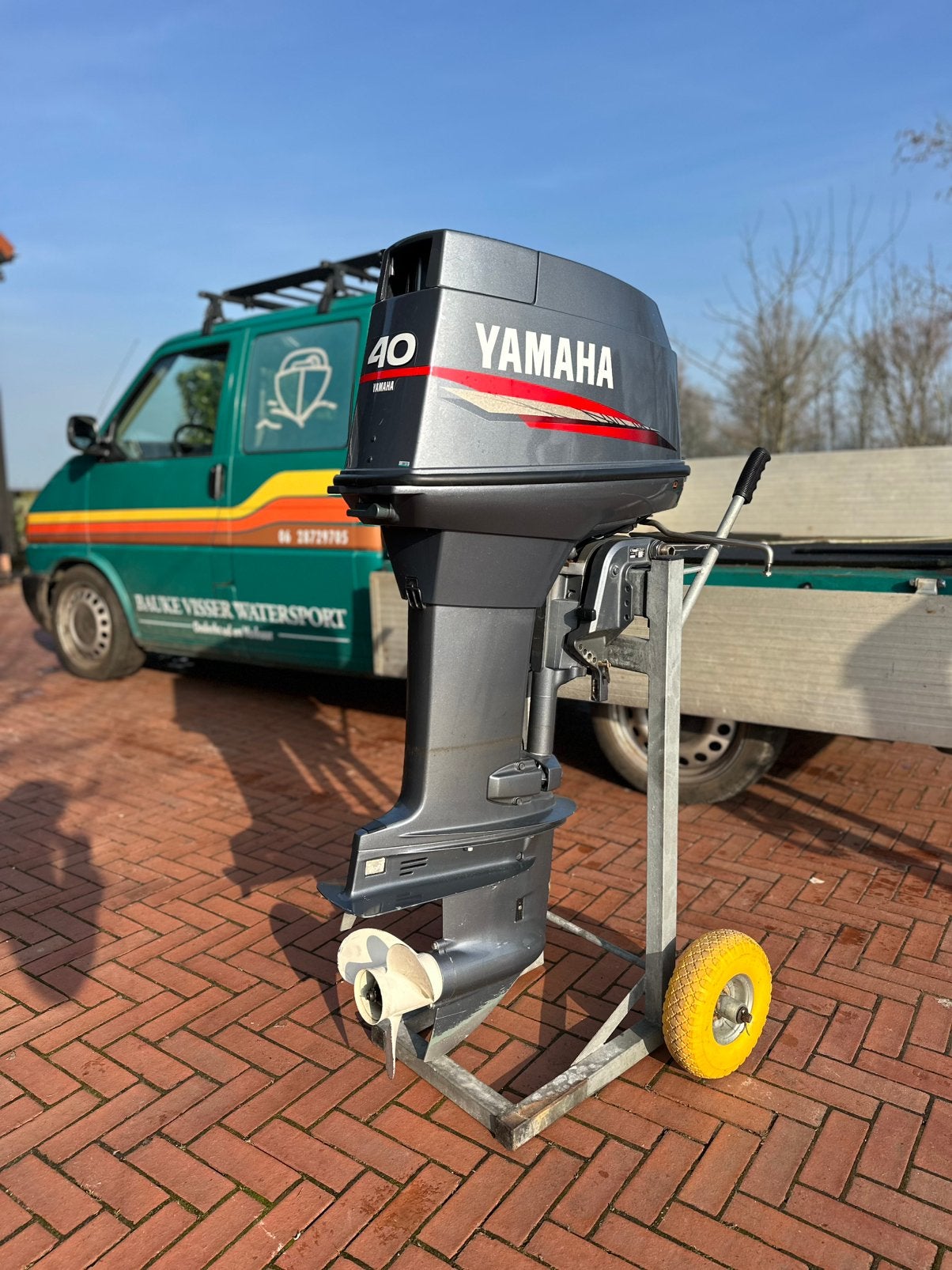 Yamaha 40pk autolube langstaart, Ophalen, Zo goed als nieuw, Benzine, 30 pk of meer