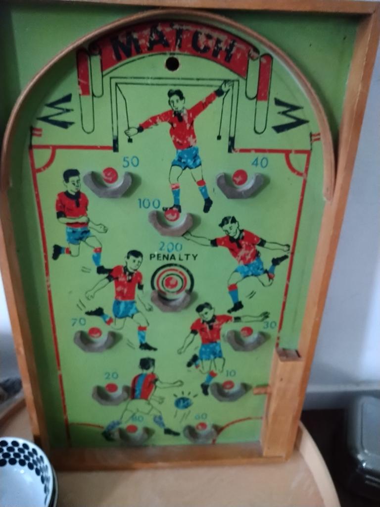 Houten flipperkast d, Verzamelen, Ophalen of Verzenden, Gebruikt, Bally