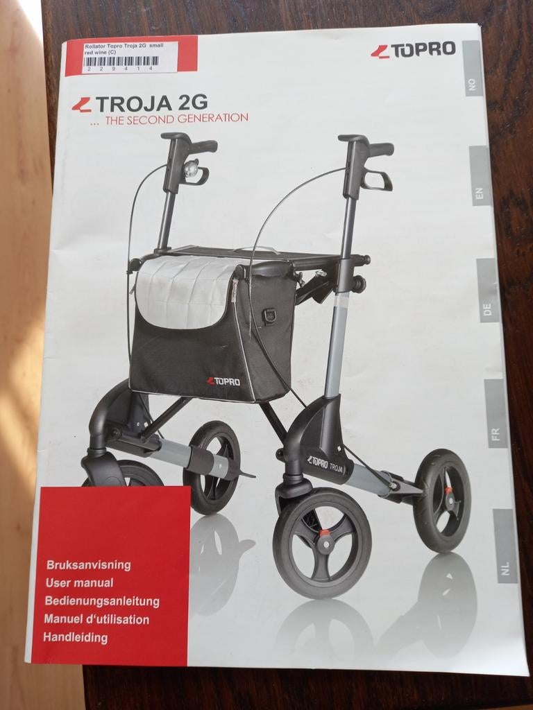 Rollator, Diversen, Ophalen, Opvouwbaar, Zo goed als nieuw