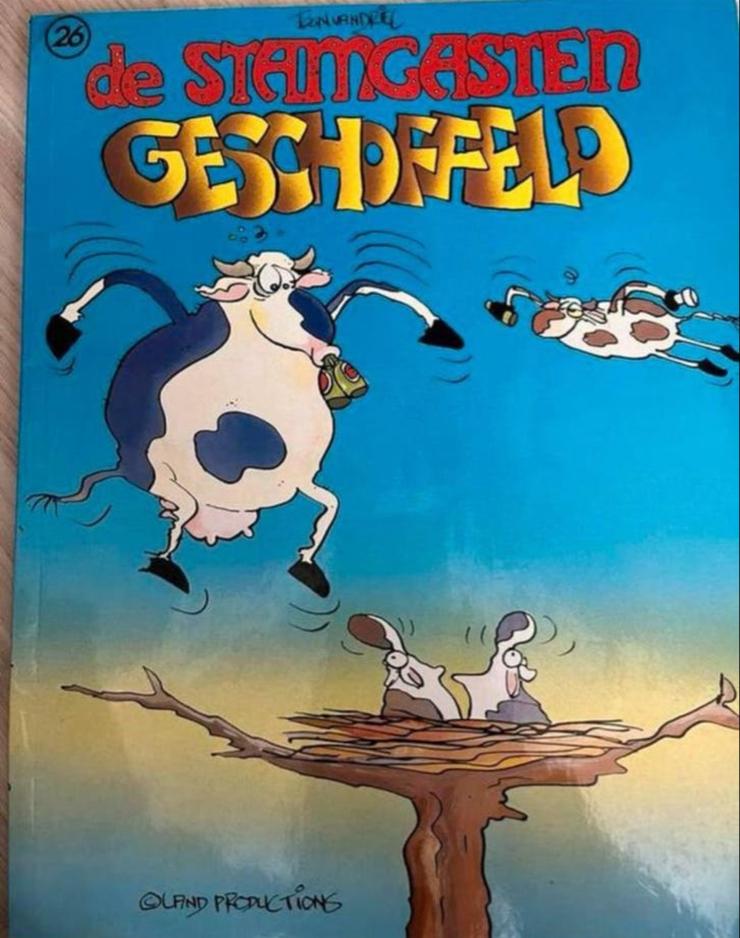 De Stamgasten 26: Geschoffeld - T. van Driel, Eén stripboek, Ophalen of Verzenden, Gelezen