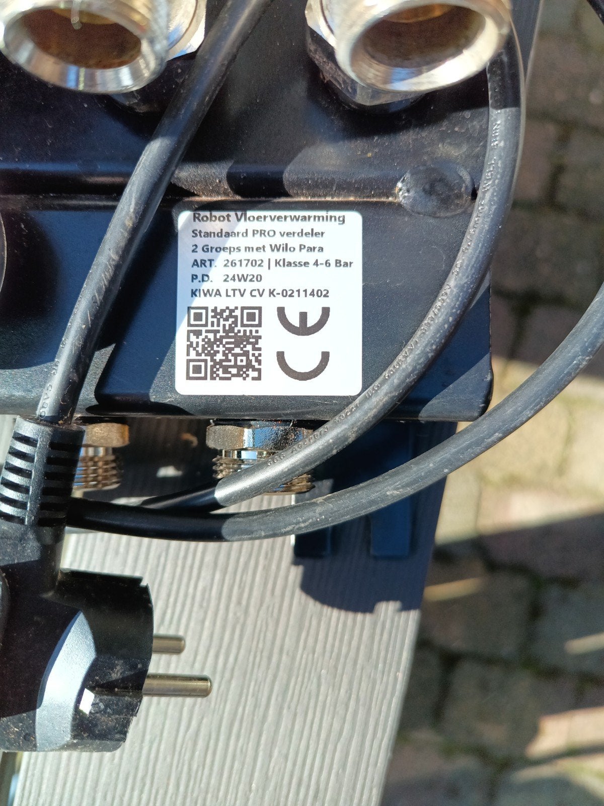 Robot Vloerverwarming verdeler 2 Groeps met Wilo Para, Ophalen of Verzenden