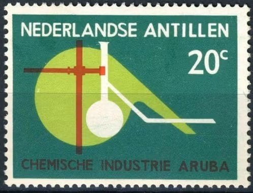 Nederlandse Antillen 1963-nvph 344 - chemische industrie , Ophalen of Verzenden, Postfris