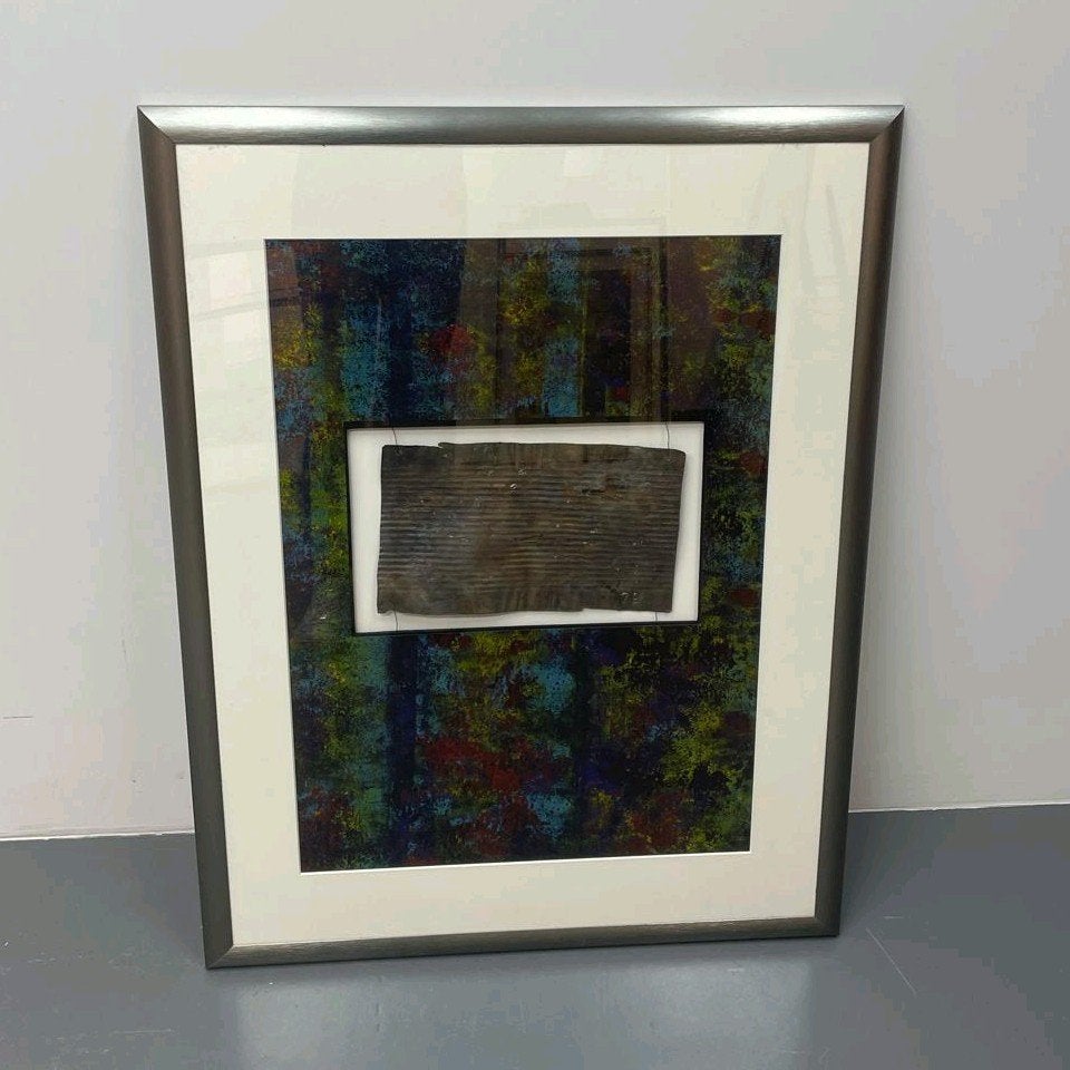 Etta Maduro - Mixed Media Kunstwerk (L85 B65,5), Ophalen of Verzenden