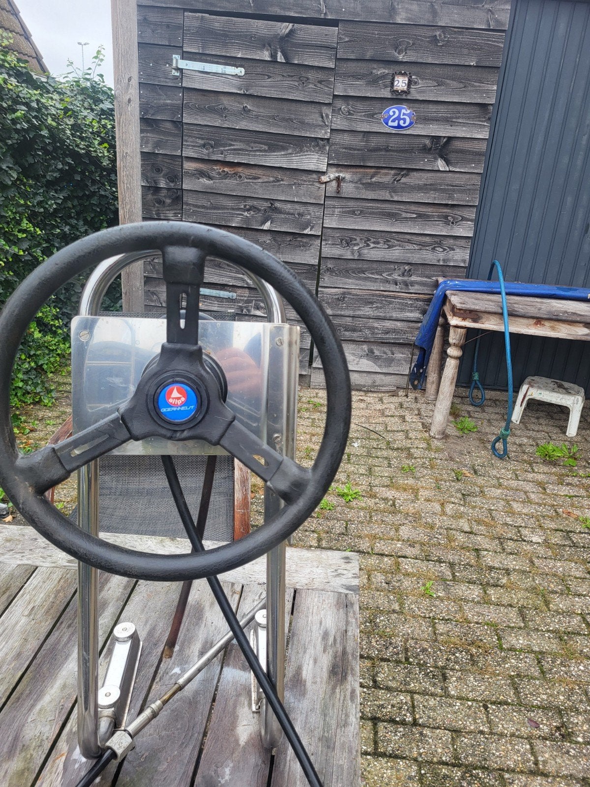 stuur console alpha met mono kabel., Ophalen, Motor en Techniek, Motorboot