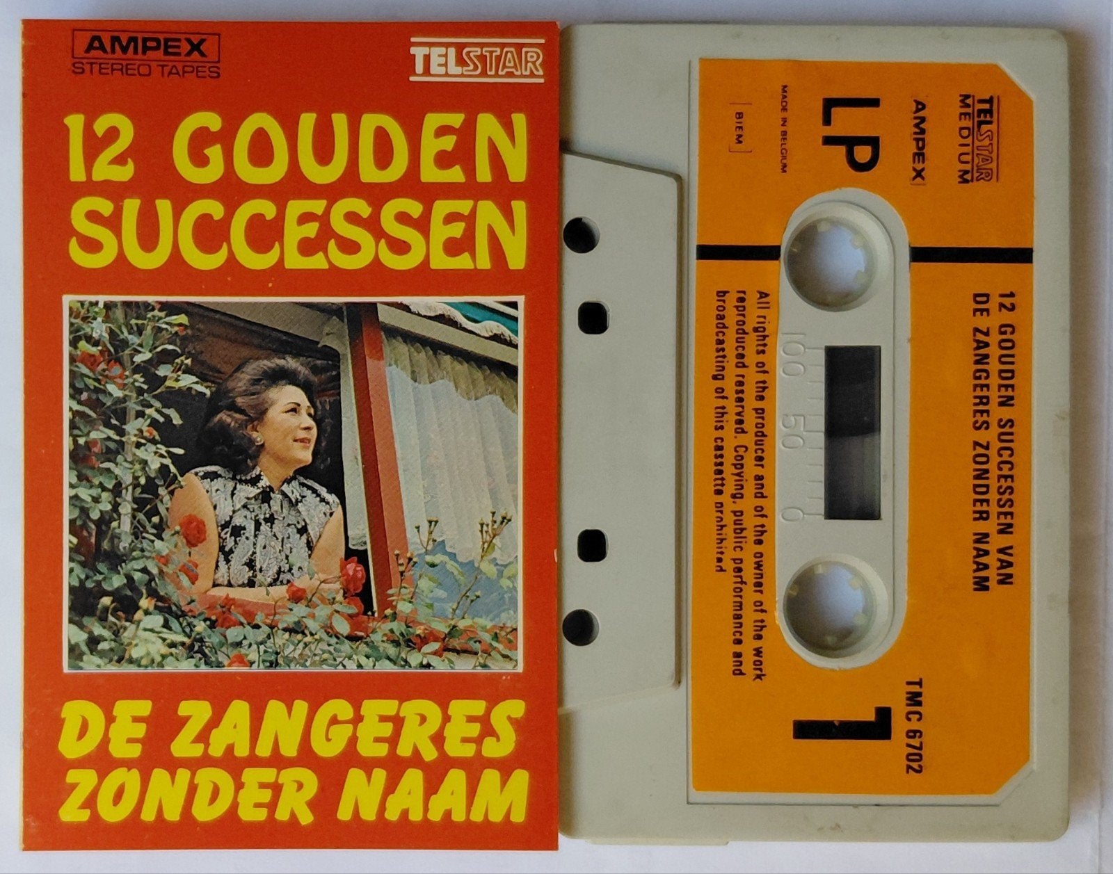 TMC - 6702.  (Ampex) Zangeres Zonder Naam., Ophalen of Verzenden, Zo goed als nieuw, Nederlandstalig, 1 bandje
