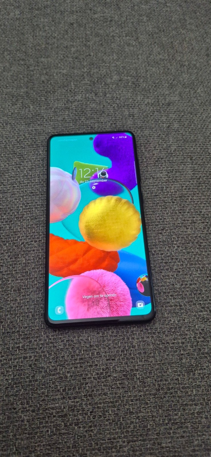 Samsung Galaxy A51, Telecommunicatie, Mobiele telefoons | Samsung, Ophalen, Zwart, Zo goed als nieuw, 128 GB