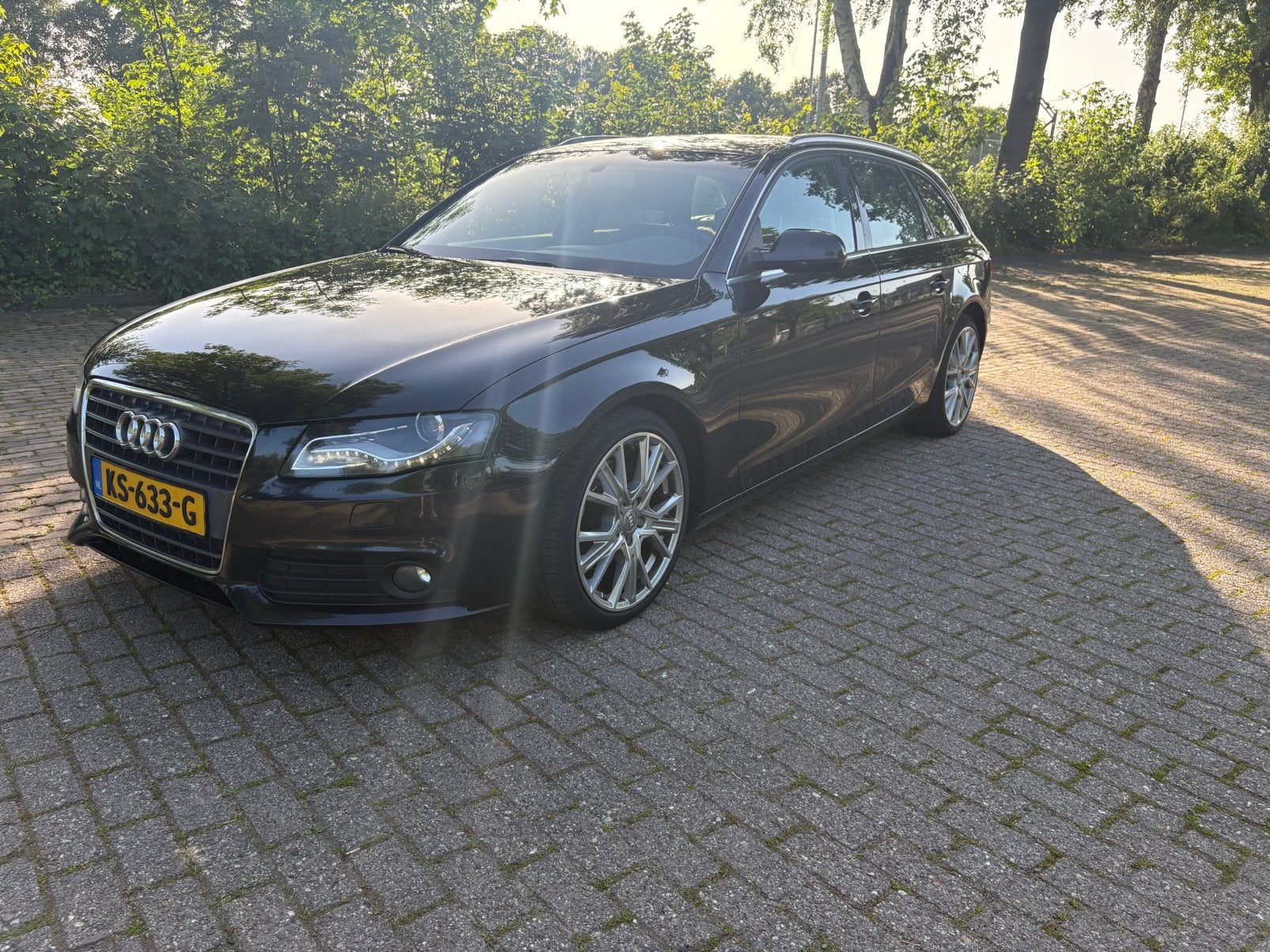 Audi A4 2.0 TDI 143pk 2011 Zwart, Auto's, Audi, Particulier, A4, Diesel, B, Stationwagon, Handgeschakeld, Geïmporteerd, Zwart