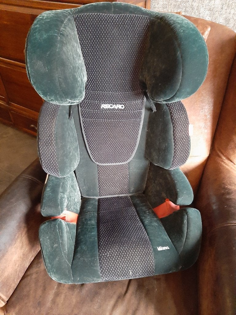 Mooie Recaro Milano autostoel kind, Autogordel, 15 t/m 36 kg, Zo goed als nieuw, Afneembare rugleuning