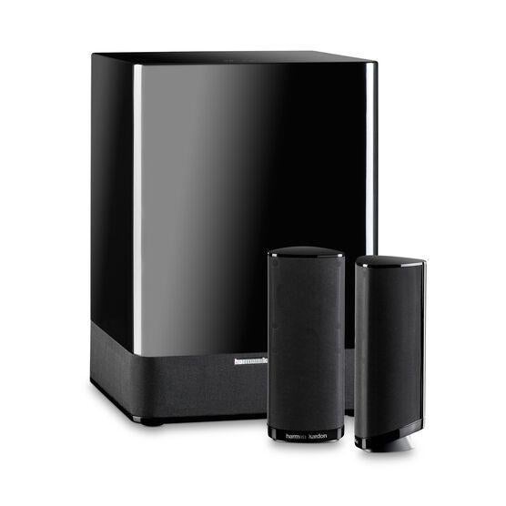 Harman Kardon HKTS11 luidsprekers systeem, Zo goed als nieuw, 120 watt of meer, Front, Rear of Stereo speakers, Ophalen