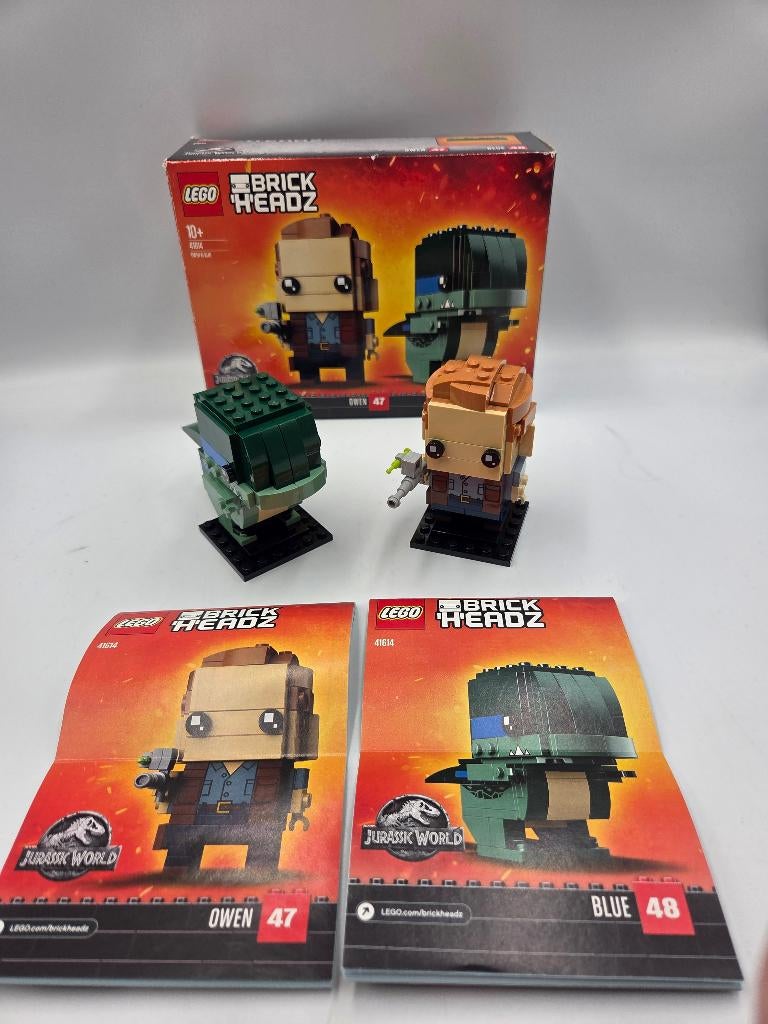 Lego Brickheadz 41614 Owen & Blue, Ophalen of Verzenden, Zo goed als nieuw, Complete set, Lego