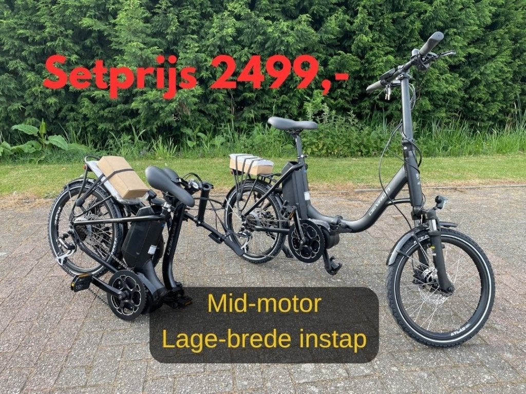 DEVRON elektrische vouwfiets dames heren DEMO model op=op!